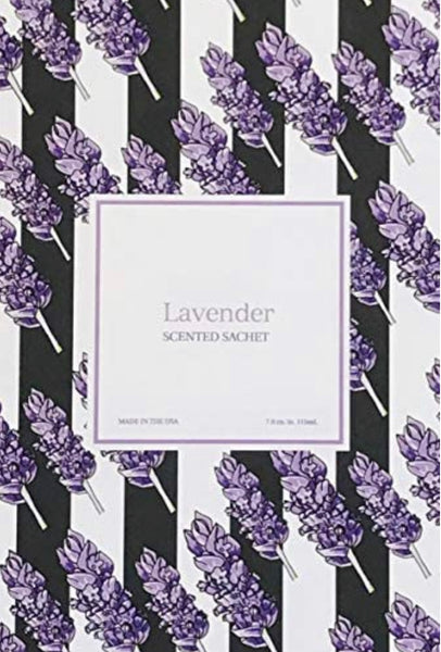 Franceine Collection - LAVENDER - Large Scented Sachet Envelope (6 Pack)