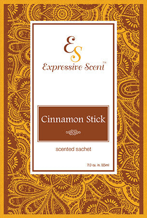 Cinnamon Stick Scented Sachet- 6 Pack