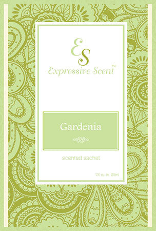 Gardenia Scented Sachet- 6 Pack