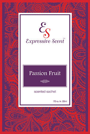 Passion Fruit Scented Sachet- 6 Pack