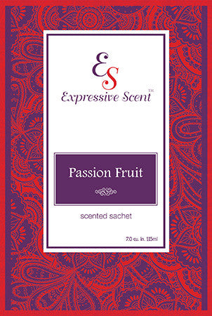 Passion Fruit Scented Sachet- 6 Pack
