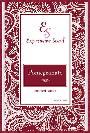 Pomegranate Scented Sachet- 6 Pack