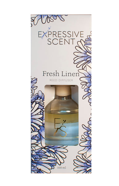 100ml Reed Diffuser - Fresh Linen