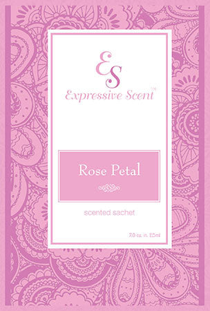 Rose Petal Scented Sachet- 6 Pack