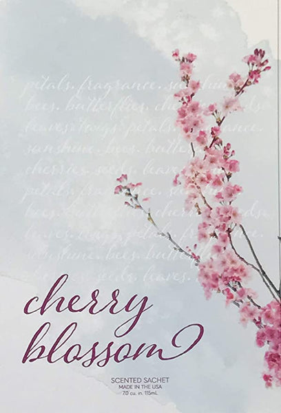 Heritage Collection - CHERRY BLOSSOM - Large Scented Sachet Envelope (6 Pack)