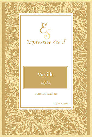 Vanilla Scented Sachet- 6 Pack