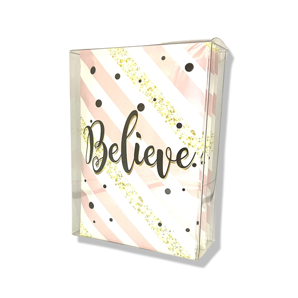 Spiritual Collection - BELIEVE - Large Scented Sachet Envelope (6 pack)