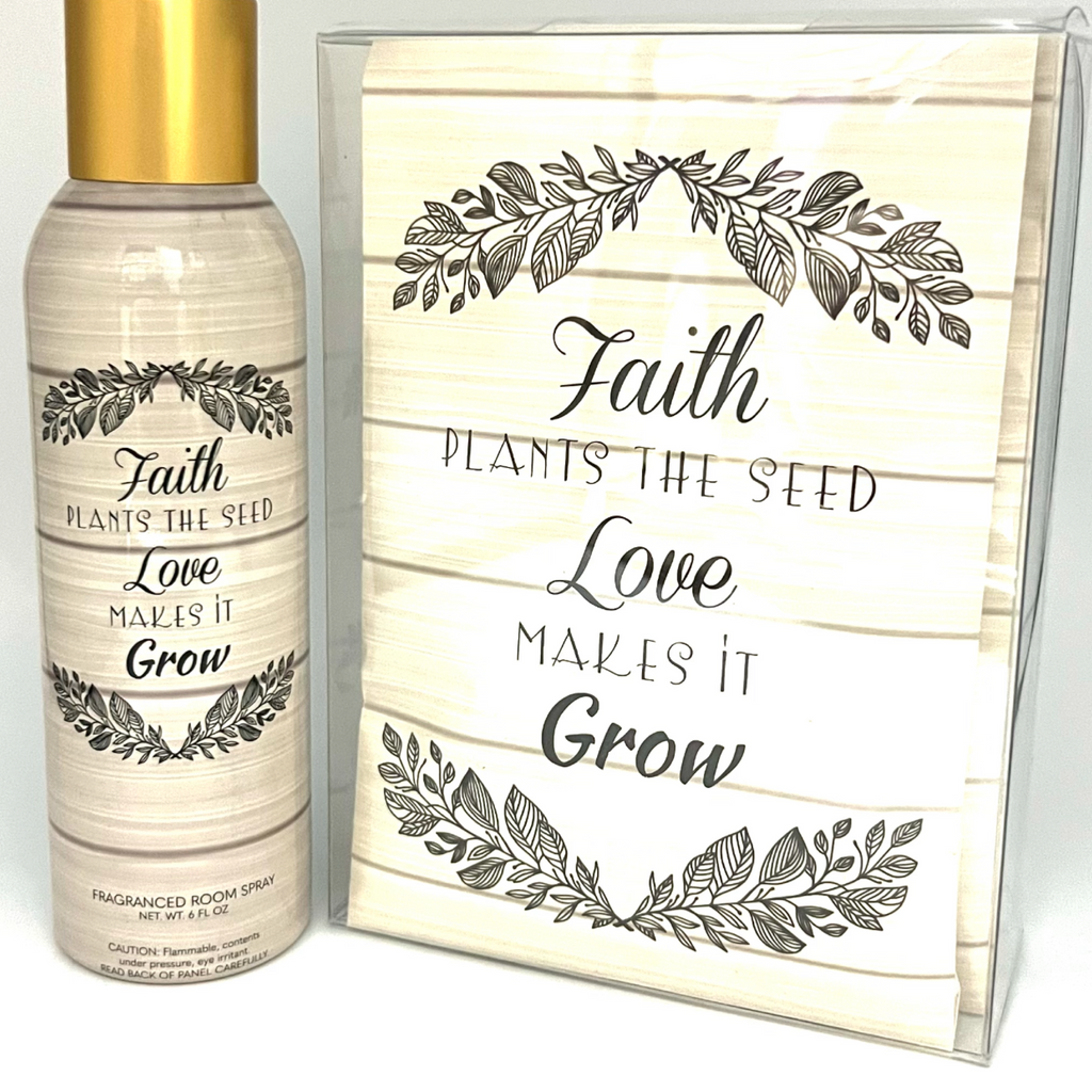 ROOM SPRAY- FAITH, WOOD (SPIRITUAL COLLECTION)