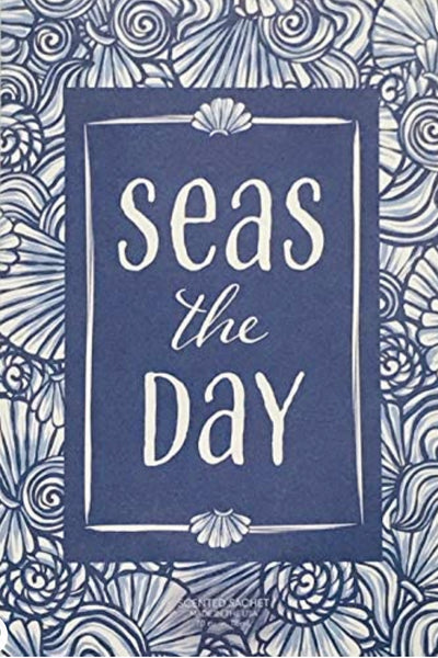 Spring-Summer Collection - SEAS THE DAY - Large Scented Sachet Envelope (6 Pack)