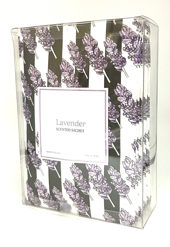 Franceine Collection - LAVENDER - Large Scented Sachet Envelope (6 Pack)