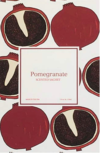 Franceine Collection - POMEGRANATE - Large Scented Sachet Envelope (6 Pack)
