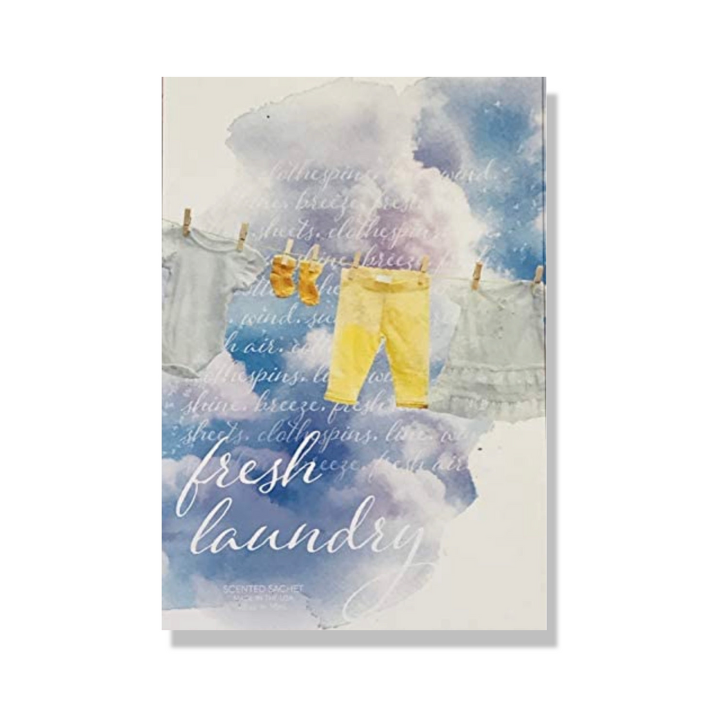 Heritage Collection - FRESH LAUNDRY - Large Scented Sachet Envelope (6 Pack)