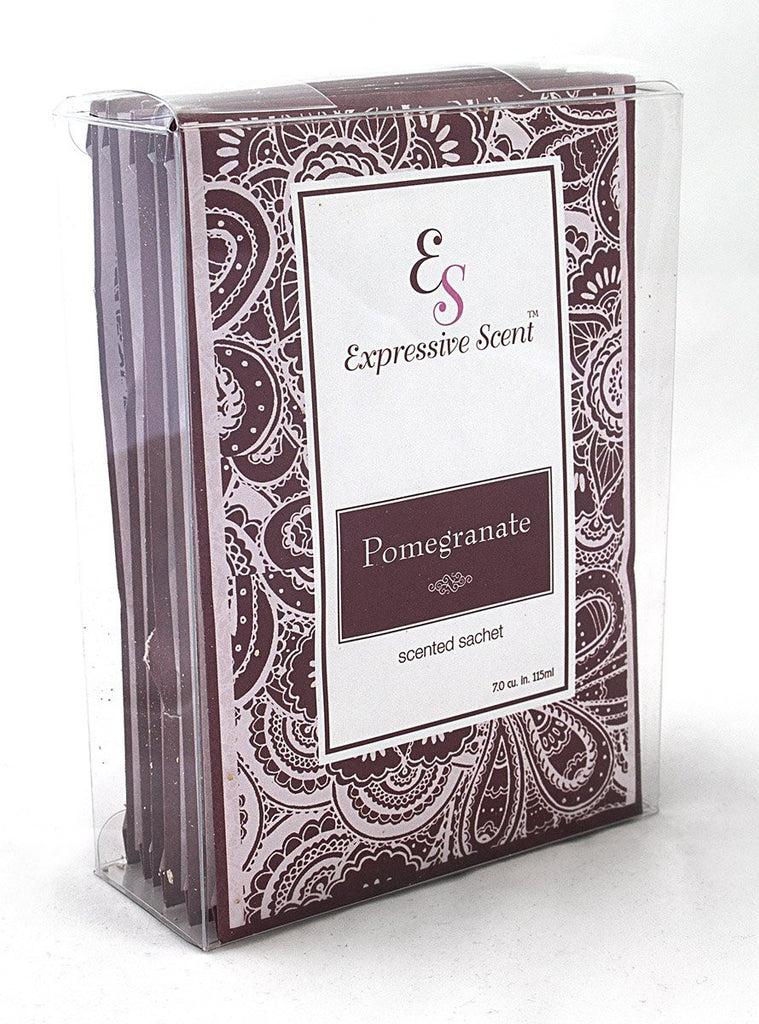 Pomegranate Scented Sachet- 6 Pack